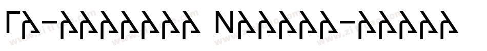 Gr-Ambient Normal字体转换